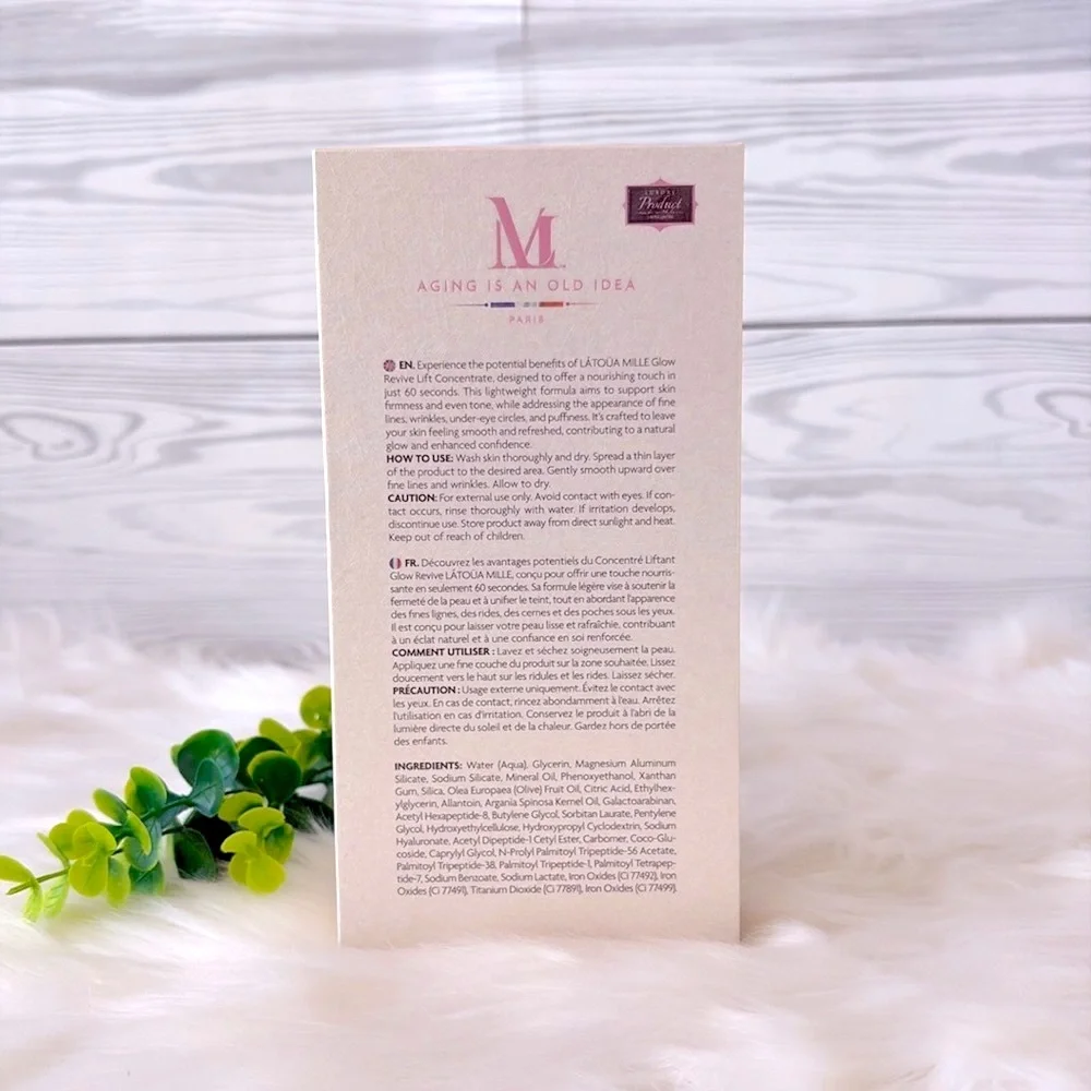 Latoua Mille Glow Revive Lift Concentrate Hyaluronic Acid Multi‎ Peptide